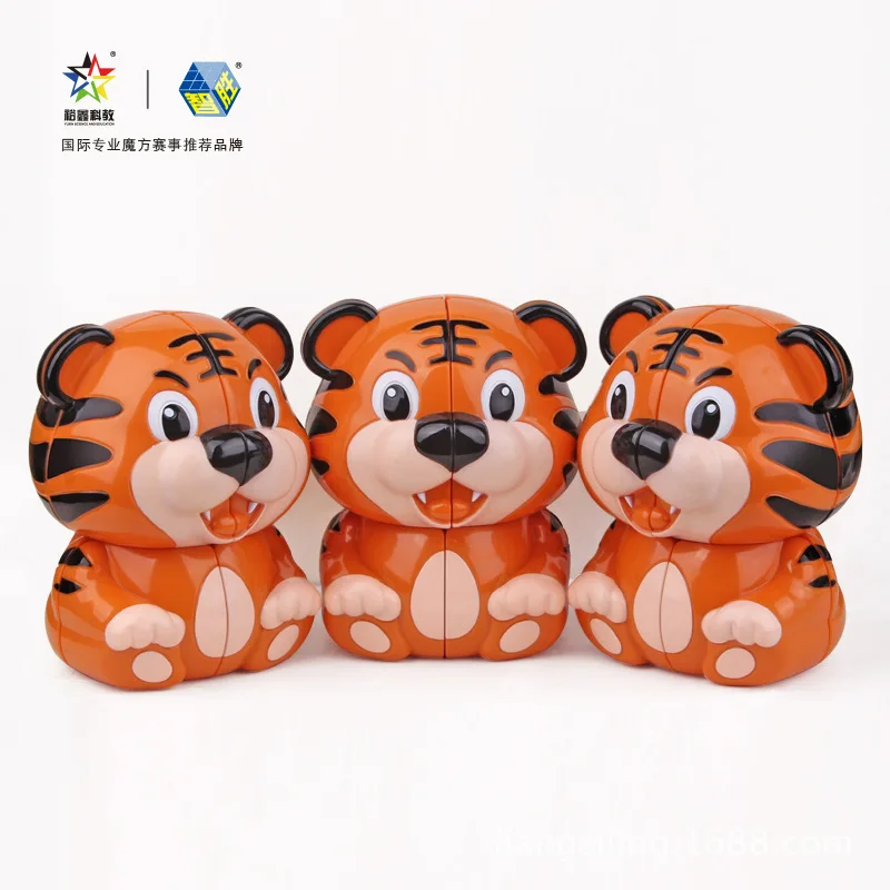 [Yuxin второй заказ Tiger Rubik's cube] Zhisheng волшебный куб второй заказ детская игрушка Кубик Рубика Тигр второй заказ