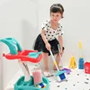 1 Set Of Children's Cleaning Tool Toy Plastic Household Cleaning Tools Toys 2