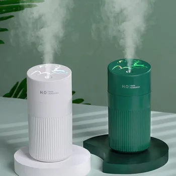 

Mini Usb Humidifier Home Car Atomizer Night Light Rechargeable Portable Office Air Purifier Lithium Battery 1200mAh Health Hot