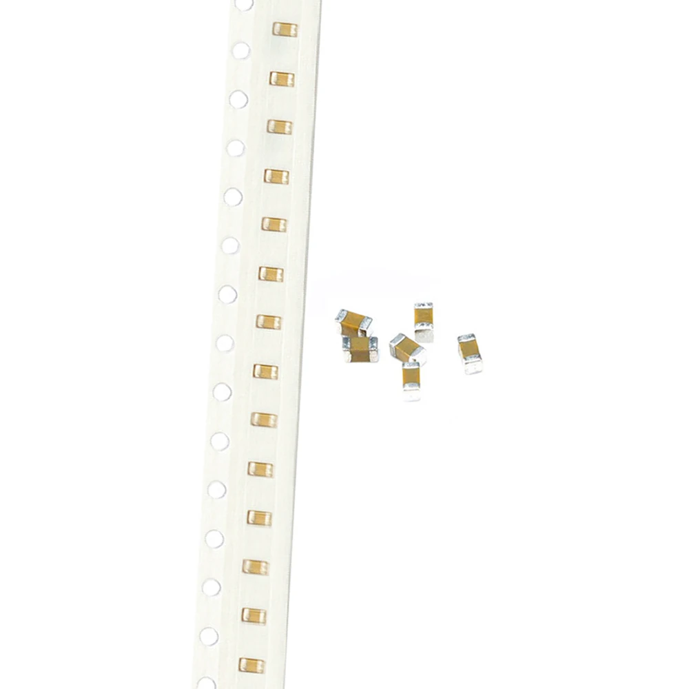 100PCS/LOTE 0603 50V SMD Thick Film Chip Multilayer Ceramic Capacitor 1pF - 22uF 10NF 100NF 1UF 2.2UF 4.7UF 10UF 1NF 100PF 470p