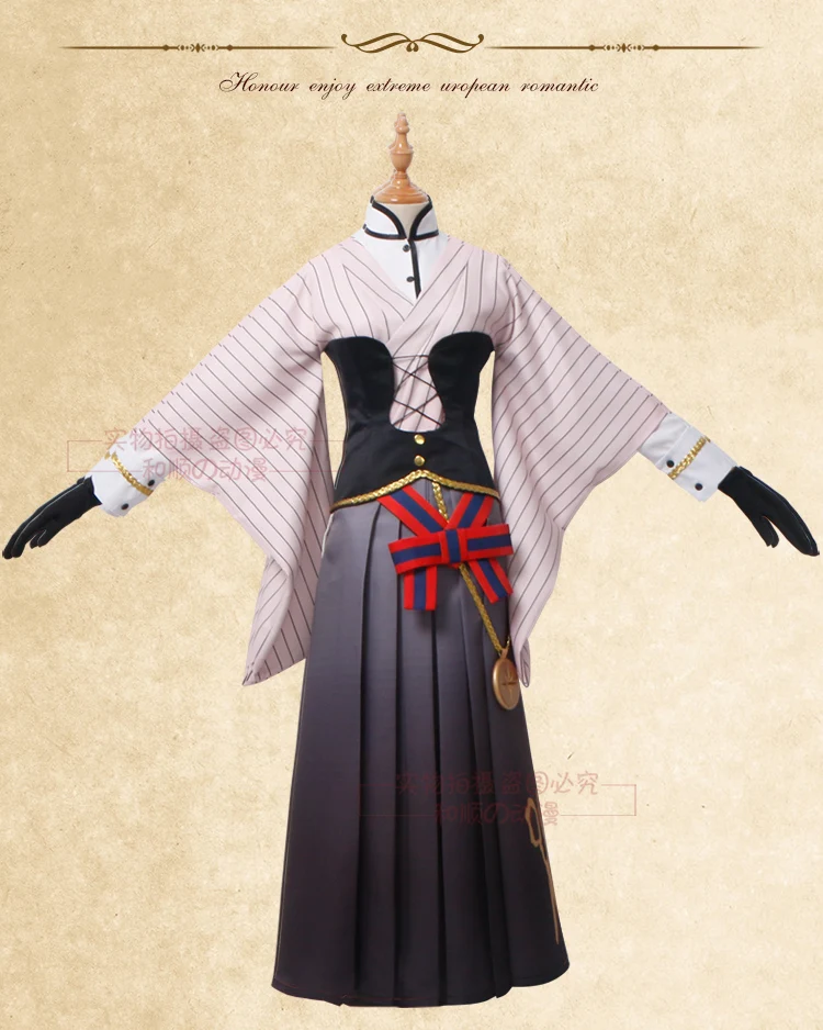 Костюм для косплея «Rozen Maiden 15th anniversary Souseiseki», униформа на Хэллоуин, шапка+ накидка+ рубашка+ пальто+ перчатки+ жилет+ юбка, S-XXXL
