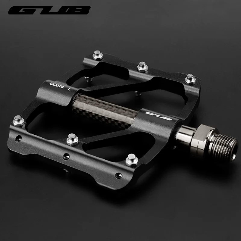 GUBLightweightBicyclePedalPlatformFlatMTBPedalAluminumAlloy