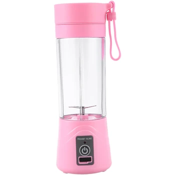 

380ml USB Rechargeable Juicer Bottle CUp Juice Citrus Blender Lemon vegetables fruit Milkshake Smoothie Squeezers Reamers Bottle