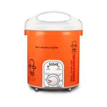 1.2L Многофункциональный Портативный Пособия по кулинарии суп, каша горшок Электрический мини риса Плита для автомобиля 12V электро ланч бокс для двух человек