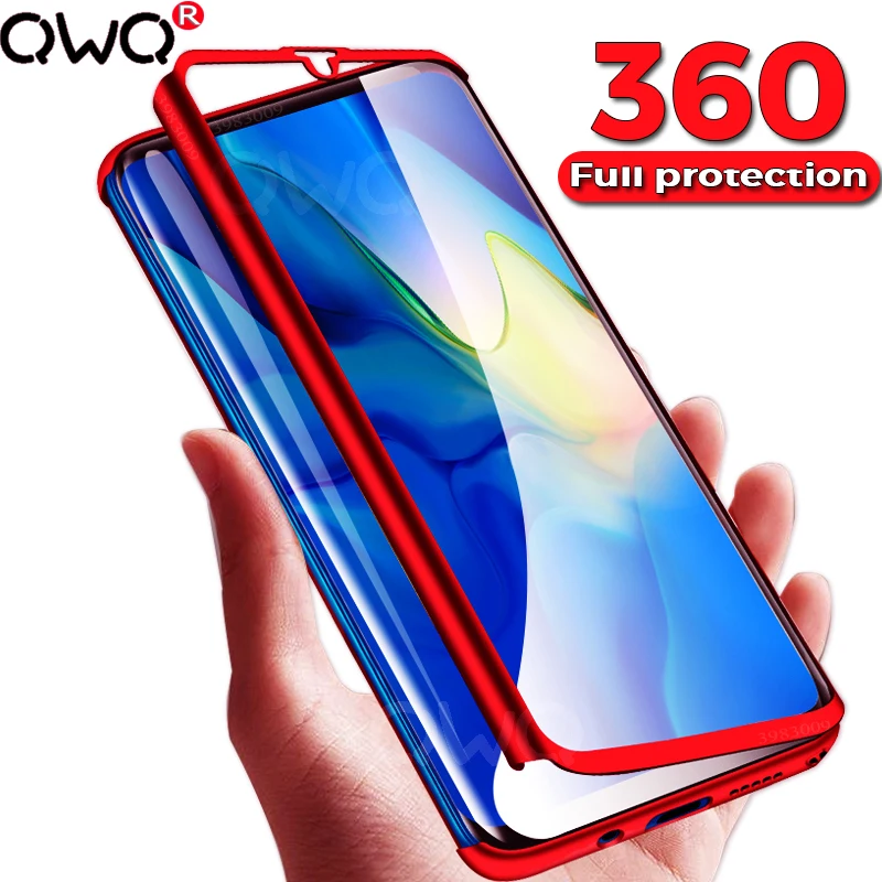 

360 matte Phone Case For Xiaomi Redmi Note 7 6 5 K20 Pro 6A 4X Plus Frosted Cover For Redmi 7 Pro Note 5A 4A S2 Full protective