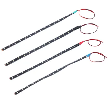 

Waterproof 30cm 15 LED Car Lighting Flexible Decorative Light Strip Bar Hot Selling