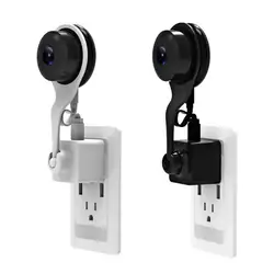 США Plug AC Outlet Mount 360 градусов Поворотный Настенный кронштейн держатель для гнезда Cam крытый и Drop Cam Pro Аксессуары для камеры qyh