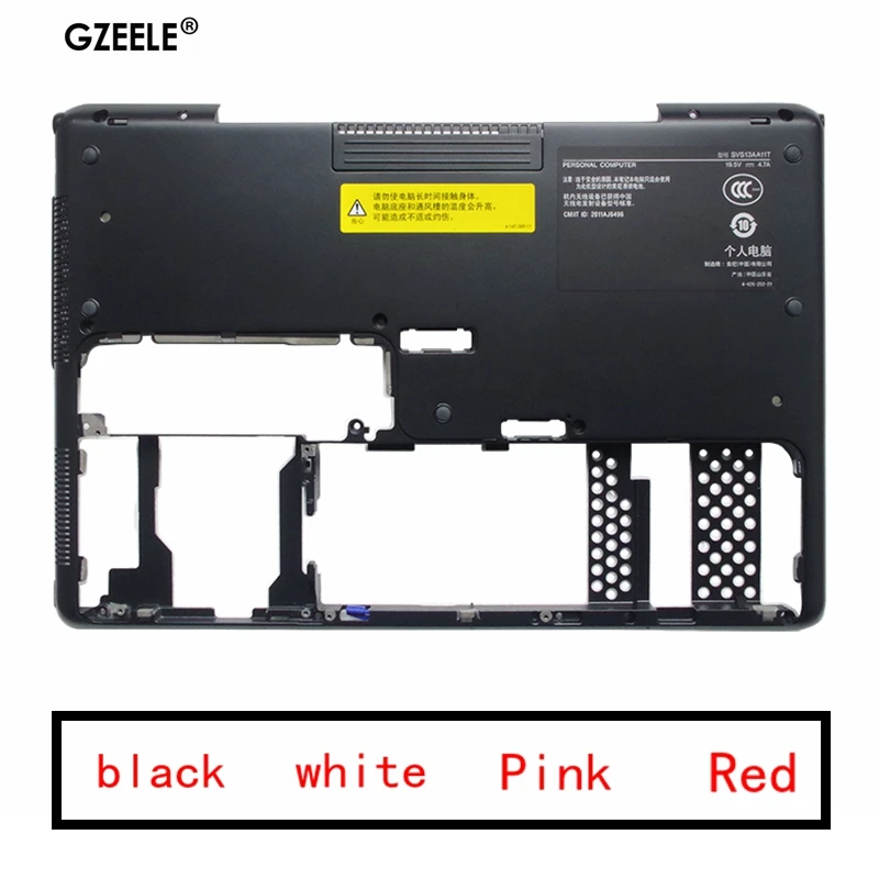 Нижняя база GZEELE для Sony Vaio SVS13 svs131 svs 13 нижний чехол 025 101A 2691 B черный|Сумки и чехлы