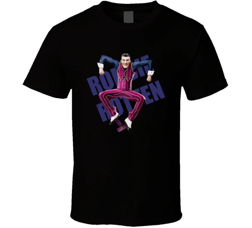 Новая мужская футболка Robbie Rotten Lazytown размеры одежды S 2Xl с принтом на