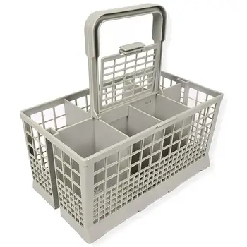 

Dishwasher Parts Plastic Universal Storage Basket Dishwasher Cutlery Case Household Storage Box Kitchen High Capacity Accessory