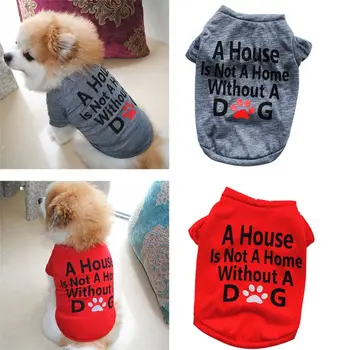 

Pet Cotton Vest Spring Autumn Dog Vest Shirt Clothes Pet Cat Puppy Vests Clothing Pet Dressing up Costumes