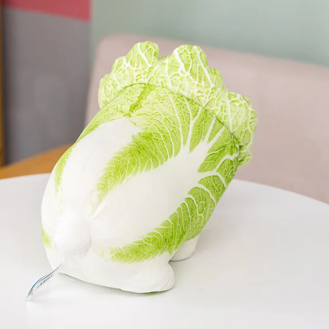 Cute Cabbage Plush Dog Toy Soft And Huggable Vegetable - Temu