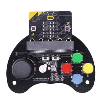 

Top For Micro:Bit Robot Control Handle Game Joystick Stem Education Graphic Programmable Handle Game Machine Toy(Without Micro:B