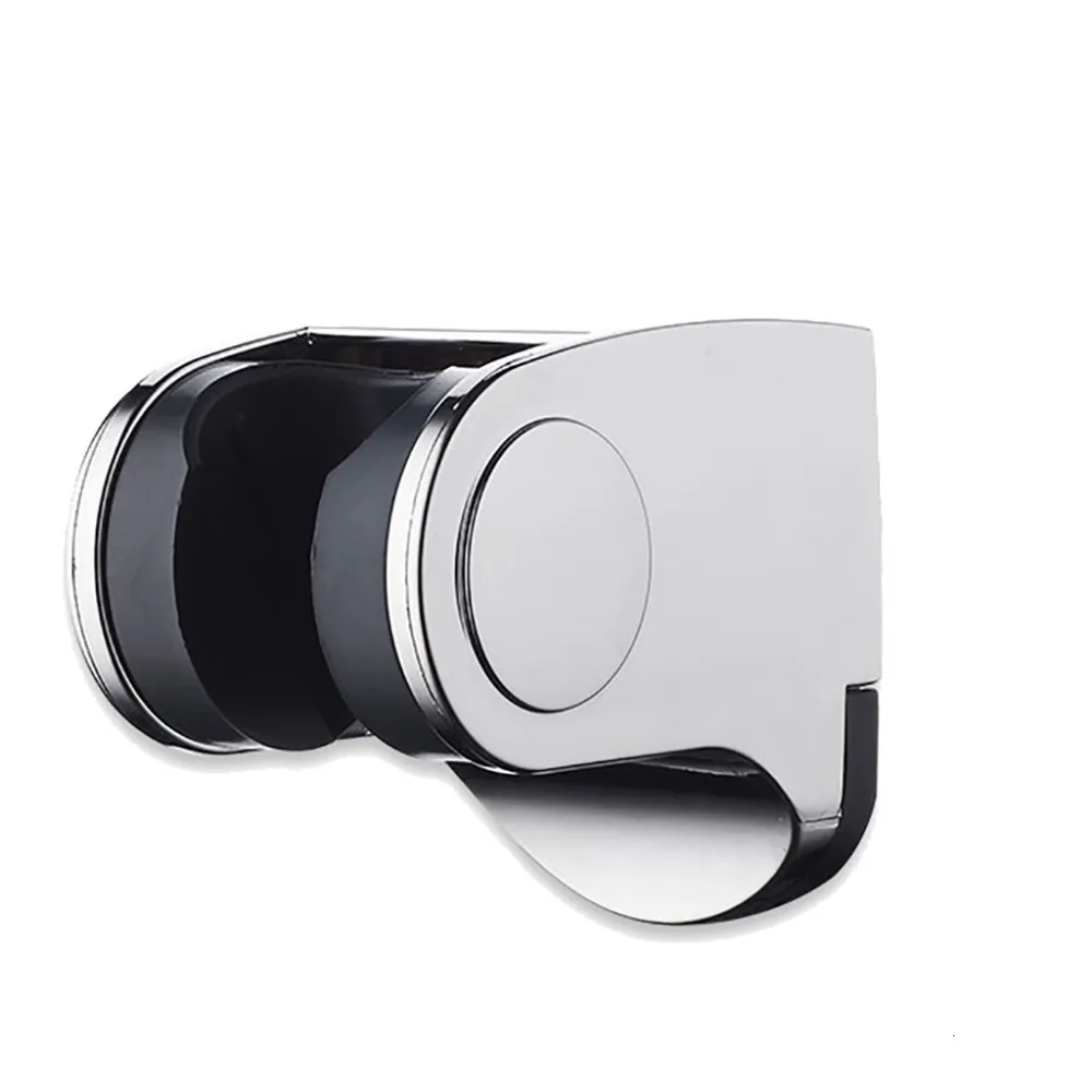 

Shower Head Handset Holder CHROME Bathroom Wall Mount Adjustable Bracket Useful