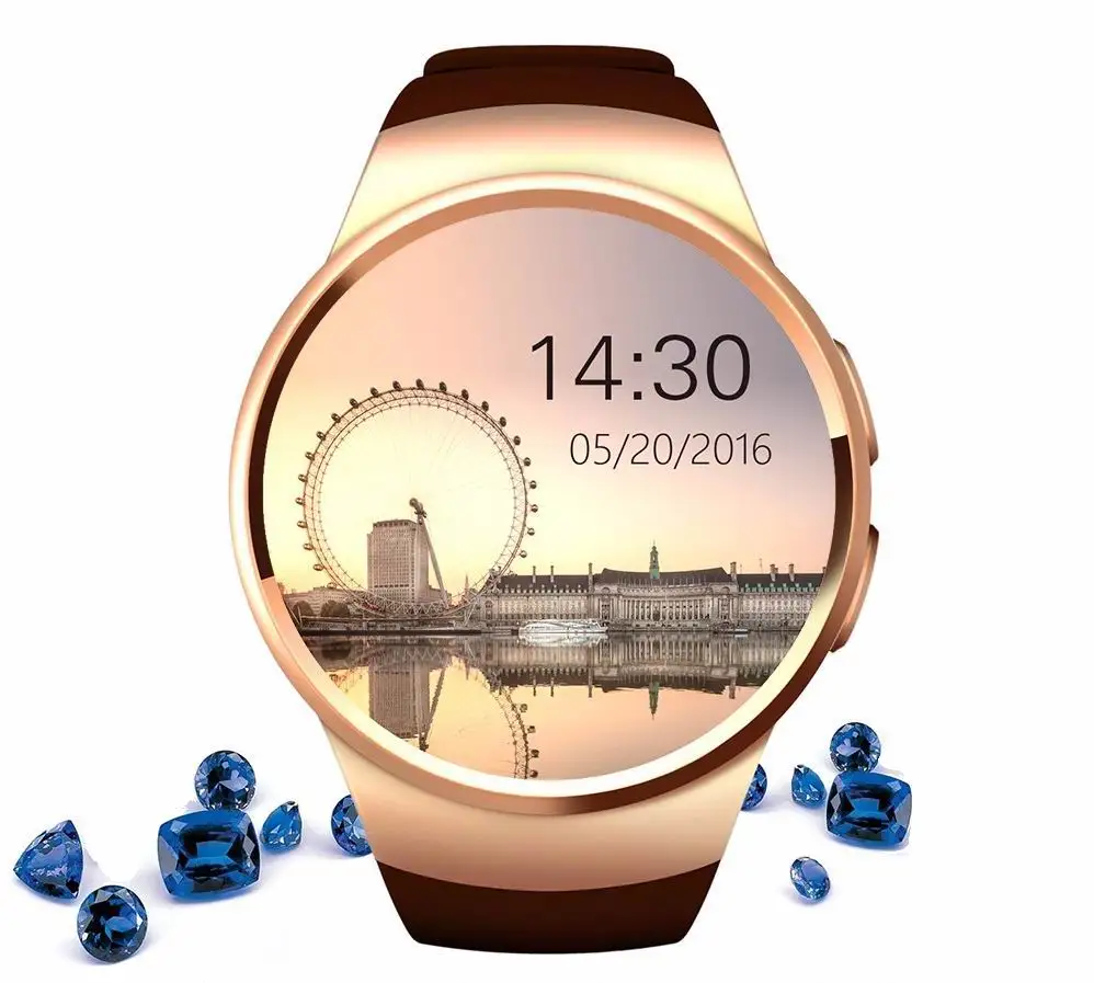 Смарт-часы для мужчин KW18 Bluetooth умные часы с шагомером сердечного ритма SIM Smartwatch