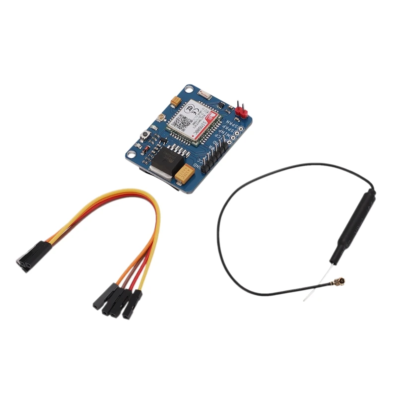 SIM800C GPRS модуль gsm sim беспроводной модуль ttl макетная плата замена SIM900A с 2,4G антенна IPX функция Bluetooth
