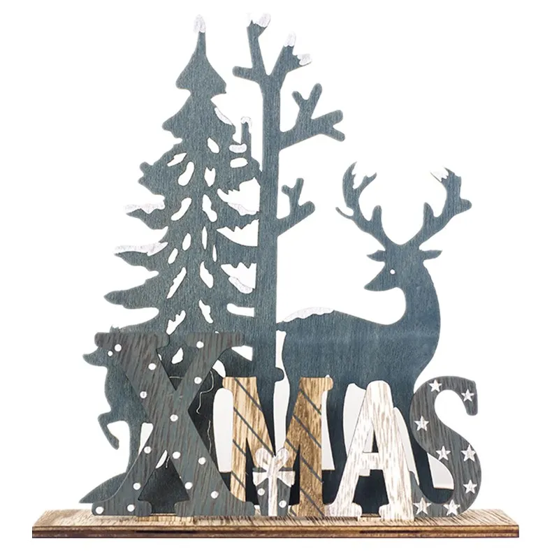 2019 Diy Wooden Reindeer Christmas Decorations For Home Splice 2019 Diy Wooden Reindeer Christmas