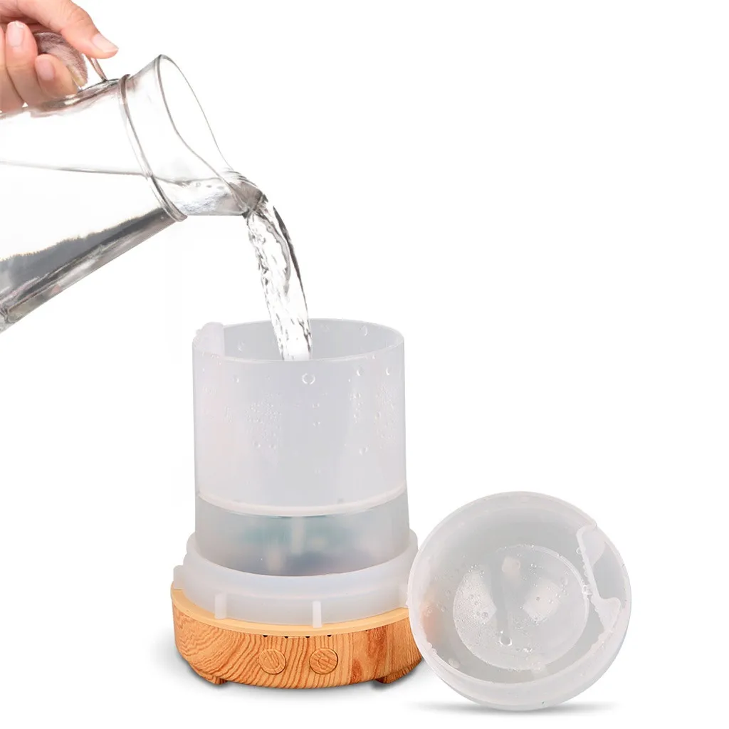 AromatherapyHumidifiersEssentialOils Ароматические диффузоры AmbientPurifier 7 светодиодный дропшиппинг 19July24 300 мл ароматерапевтические увлажнители воздуха