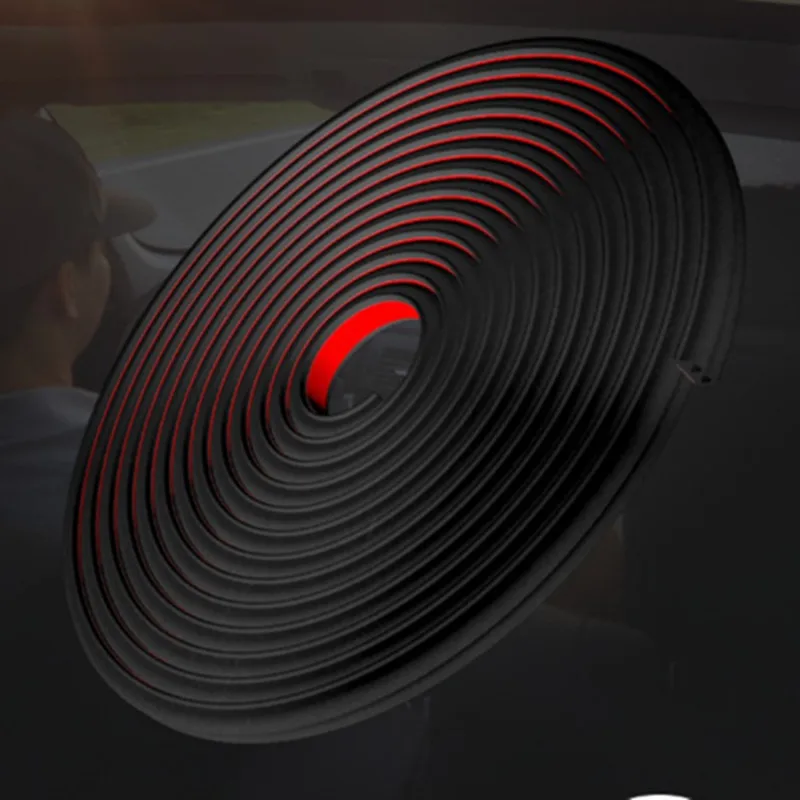 

5M Automotive Rubber Seal Strip Sticker B Shape for Lexus RX300 RX330 RX350 IS250 LX570 is200 is300 ls400 CT DS LX LS IS ES RX
