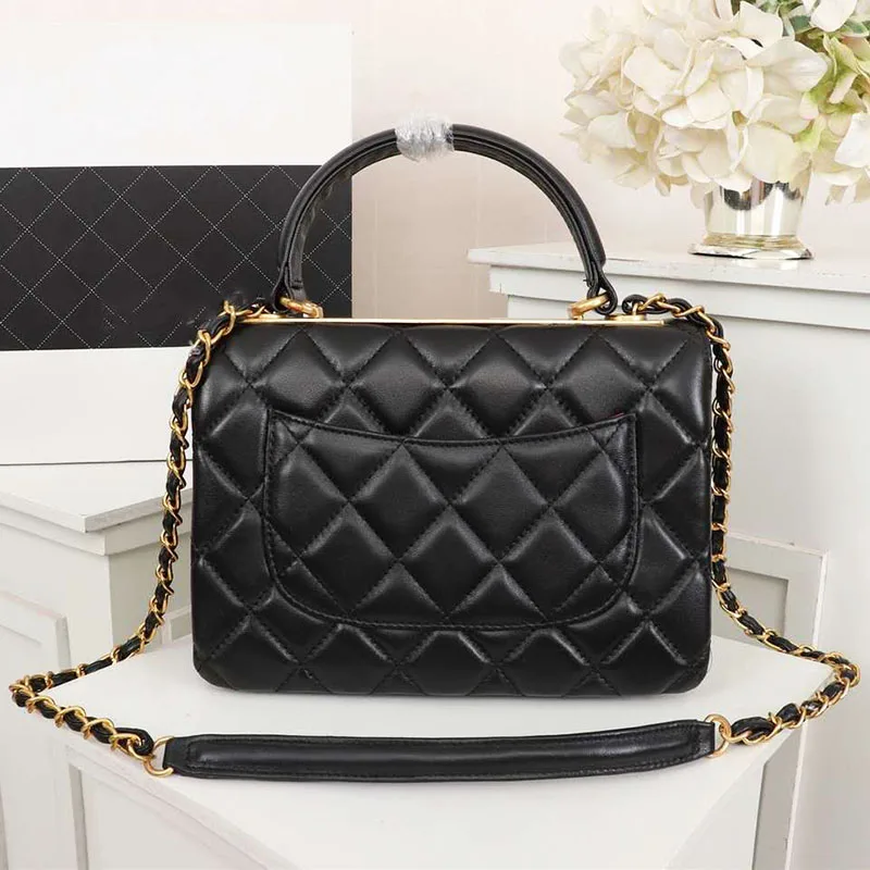 Hot Selling Handbag Tote Bags Fashion Design Ladies One Shoulder Bag For Women Classic Deluxe Real Leather Slant Purse Bag