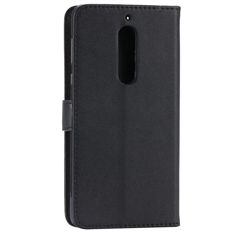 Для Nokia 5 чехол на СПС Coque Nokia 5 TA-1053 TA-1044 чехол для Nokia 3 5 6 8 9 TA-1032 чехол классический кожаный кошелек чехлы для телефонов