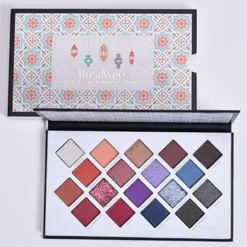 

18 Colors Shimmer Eyeshadow Pallete Waterproof Nature Vegan Eye shadow Palette Portable High Quality Makeup Cosmetics