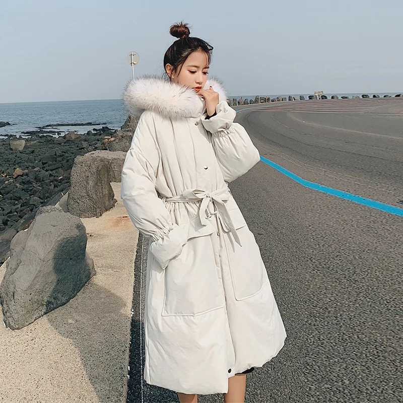 

Trend Comfortable Fashion Cotton-padded Clothes/Cotton Coat Loose-Fit 2019 Winter Mid-length Elegant