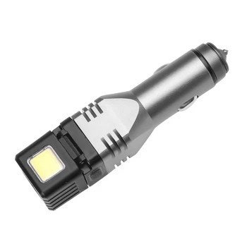 

LED Car Flashlight Ultra Bright Torch Camping Light 4 Switch Modes Waterproof