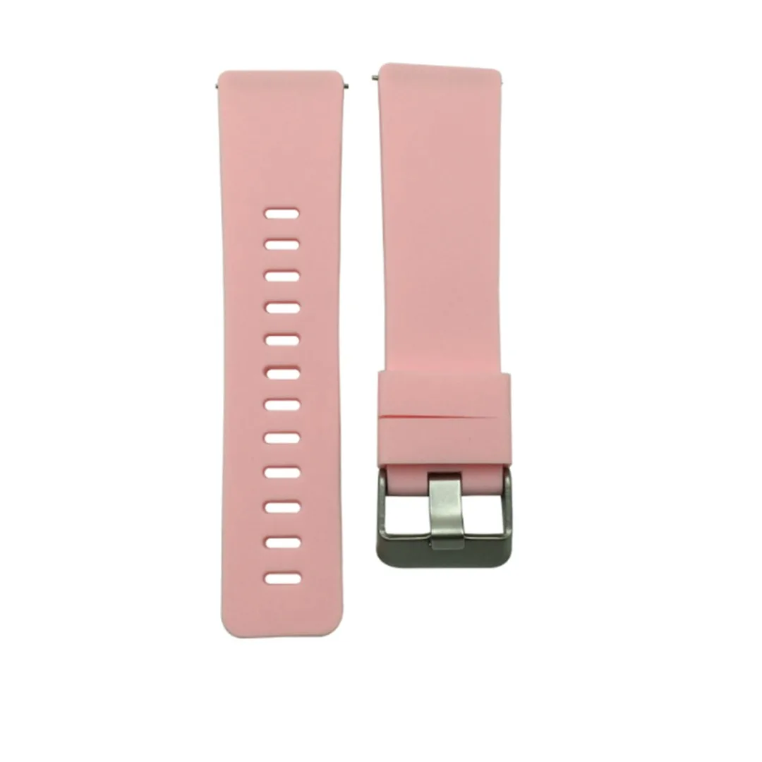 Soft Silicone Replacement Band Wristband For Fitbit Versa/Versa Lite Fitbit Watch Classic Fashion Loop Band Strap Bracelet Men
