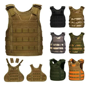 

Hunting Tactical Accessoris Body Armor Plate Carrier Vest Mag Chest Rig Airsoft PaintballSmall Mini Vests Tank Camouflage