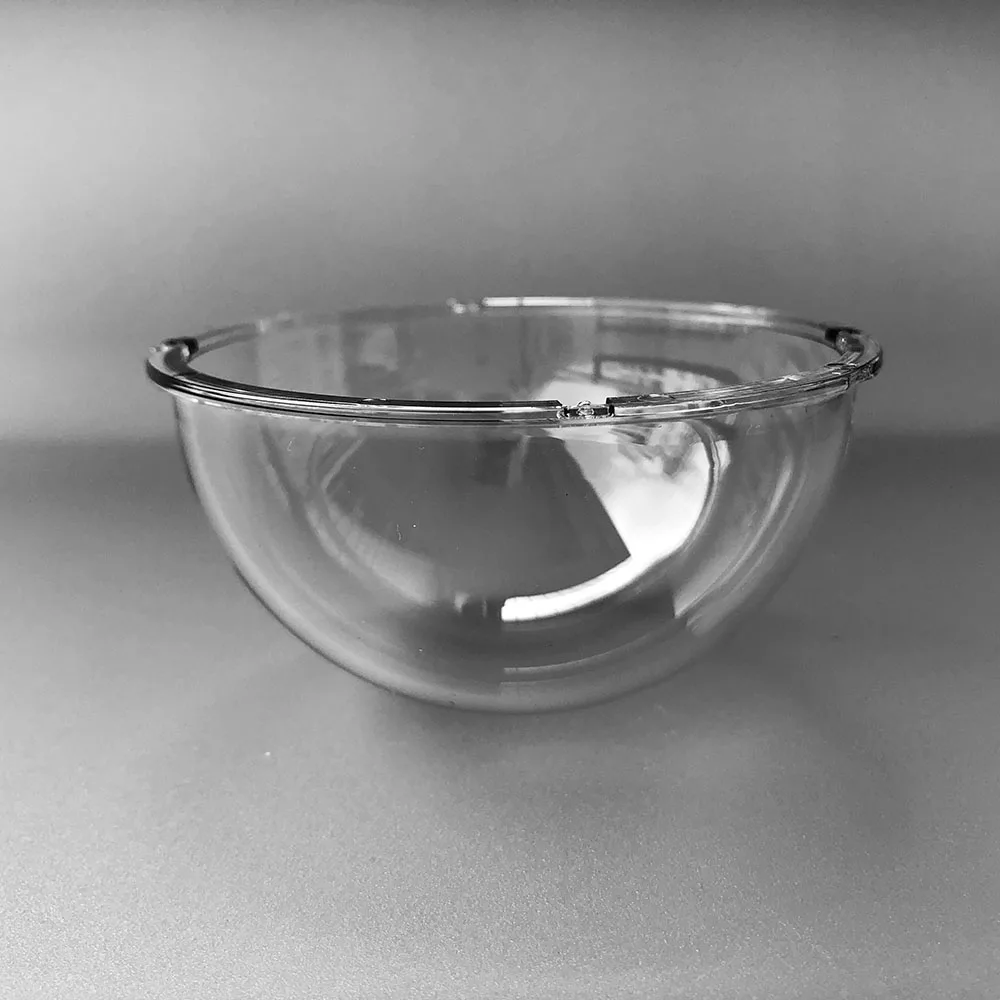 Security Camera Cover 3.35 Inch Transparent Acrylic Dome Hikvision Samsung Surveillance CCTV Camera Housing Cover Antidust Lens Protect Case 85x45mm