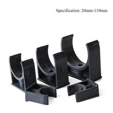 

PVC Water Pipe Connectors U Shaped Hose Clamp Garden Irrigation Fittings Steady Fixed C-type Water Pipe Clip Clamp Strap