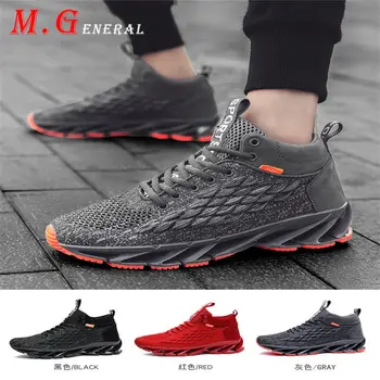 

Blade Running Shoes Men Sneakers Sports for Men Air Mesh Thick Bottom Shoes Sport Breathable Men's Cushioning Shoe Big Size B16