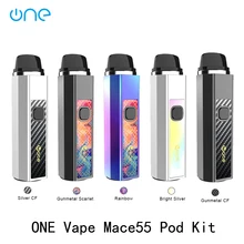 G-taste onevape mace 55 pod kit 3.5ml Pod Cartridge built in 1500mAh battery Dual mesh Coil System Vape Kit VS Vinci Mod G-taste onevape mace 55 pod kit 3.5ml Pod Cartridge built in 1500mAh battery Dual mesh Coil System Vape Kit VS Vinci Mod