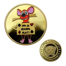 Речная крыса казино вызов монета нормальное золото покерные игры монеты