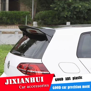 

For Golf 7.5 GTD MK7 Spoiler 2014-2018 Volks wagen Golf R G TI Spoiler ABS plastic Material Car Rear Wing Color Rear Spoiler