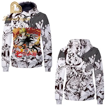 

Anime The Seven Deadly Sins Men's New Print Hoodie 3d Hoodie for Fall,2019 Brand Hoodie Fashion Tracksuit Street Coat