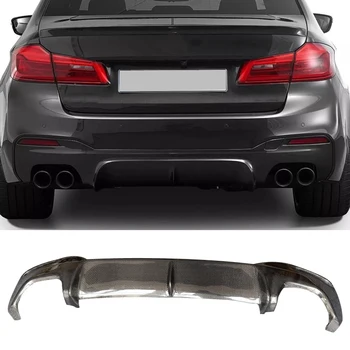 

A-C Style Carbon fiber Rear Bumper Diffuser Spoiler For BMW 5 Series G30 G31 G38