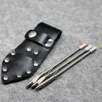 Hunting Storage Bag Outdoor Shooting Fishing Fish Dart Faux Leather Portable Protective Fishing Bag 1