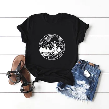 

new fashion printing loose casual round neck short sleeve women's T-shirt