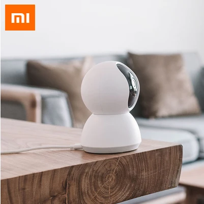 Смарт Камера Xiaomi MI HD 1080P Wi Fi беспроводная с углом наклона 360 градусов видеокамера