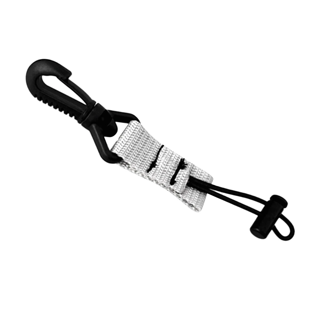 Scuba Divers Regulator Octopus Holder Retainer BCD Lanyard Extended Fixed Cord Lock - Choose Colors