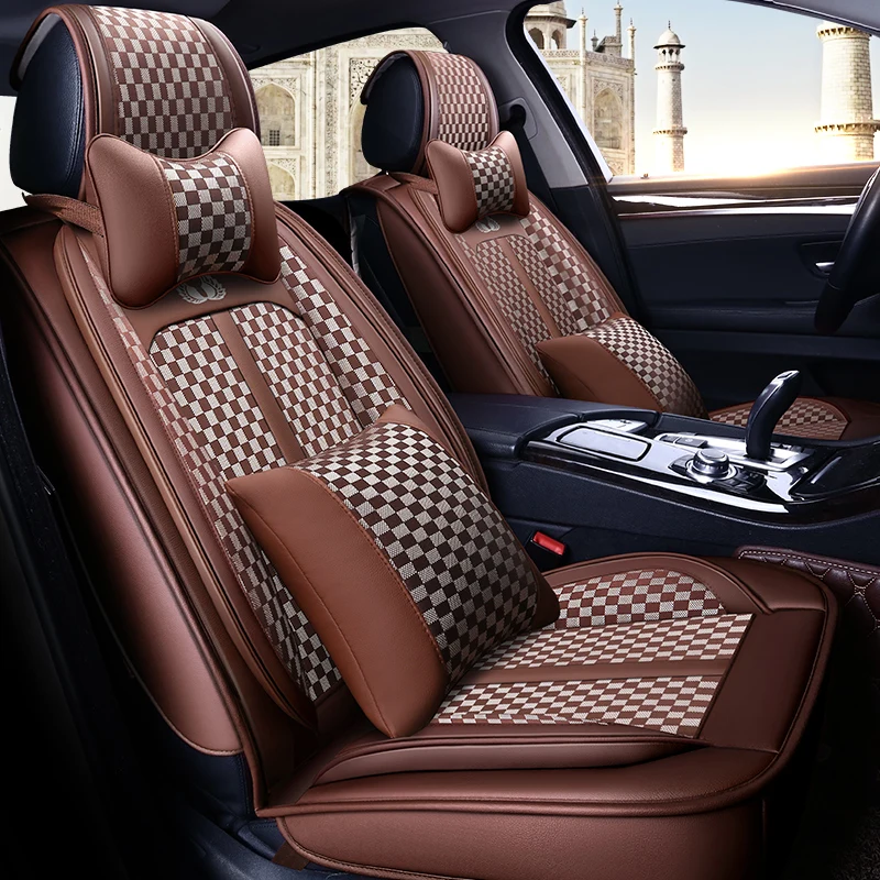 Car Seat Cover Auto Seats Covers for skoda OCTAVIA 1 2 3 a5 a7 octavia rs tour rapid spaceback supe