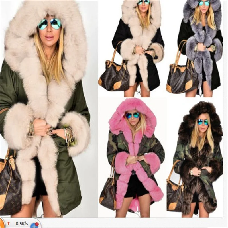 Tom hgen, женские зимние пальто, элегантные, прямые поставки, с капюшоном, искусственный мех, пальто, куртка, толстое теплое пальто, мех, длинный рукав, пальто размера плюс