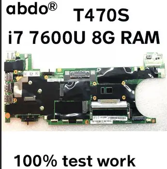

Suitable for Lenovo Thinkpad T470S notebook motherboard FRU 01ER347 01ER339 CPU i7 7600U 8G RAM 100% test work