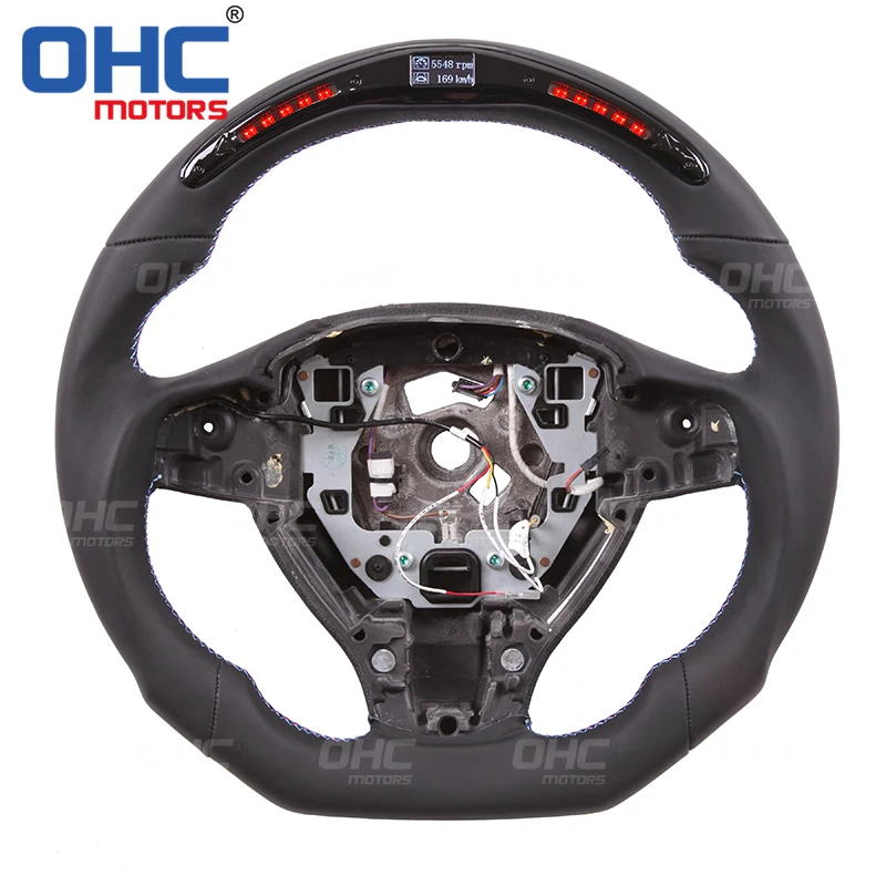 

LED Display Steering Wheel compatible for BMW F10 F12 F01 LED Performance Steering Wheel