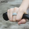 WarBLade New Food Grade FDA Silicone Rings 8mm V-groove Men Wedding Rubber Bands Hypoallergenic Flexible Silicone Finger Ring 4