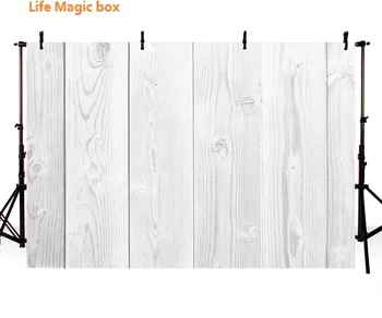 

Photography Vinyl Backdrops For Photography White Wood Bred Foto-032