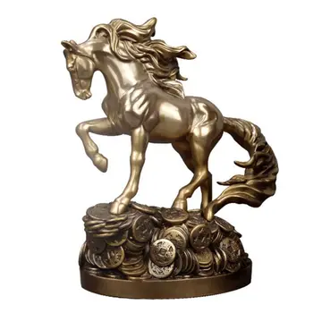 

Nordic Creative modern horse ornament bedroom home decoration accessories Q6PE