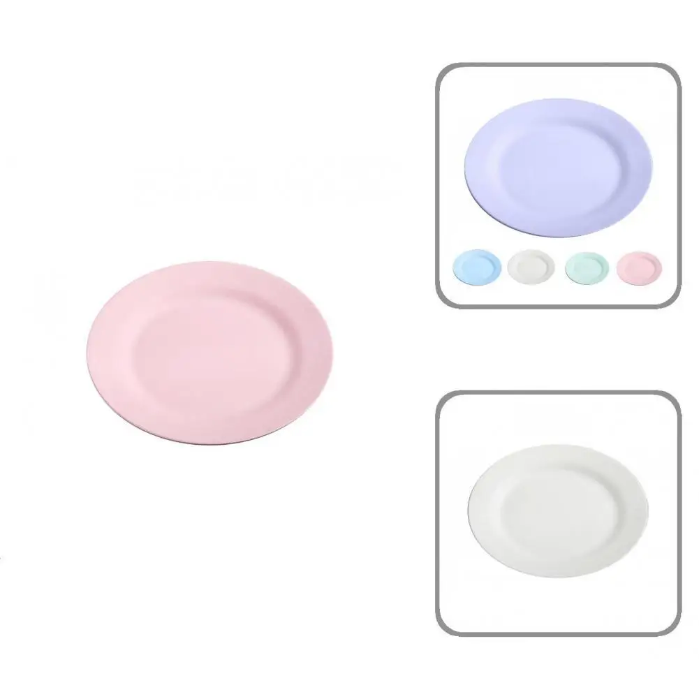 Snack Plate Unique Practical Heat-resistant Dinner Dishes Plastic Food Grade Material Kitchen Accessories